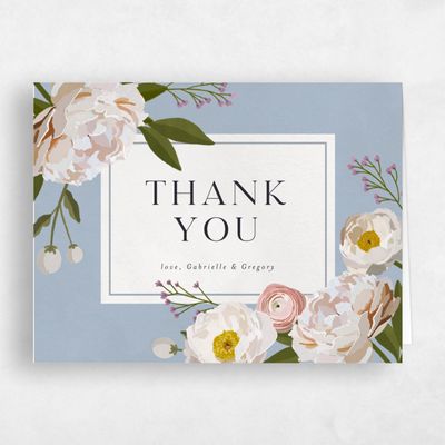 Multi-Colored Wedding Thank You - Verano Landscape