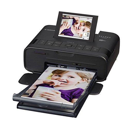 Canon SELPHY CP1300 Wireless Compact Photo Printer with AirPrint and Mopria Device Printing, Black (2234C001)