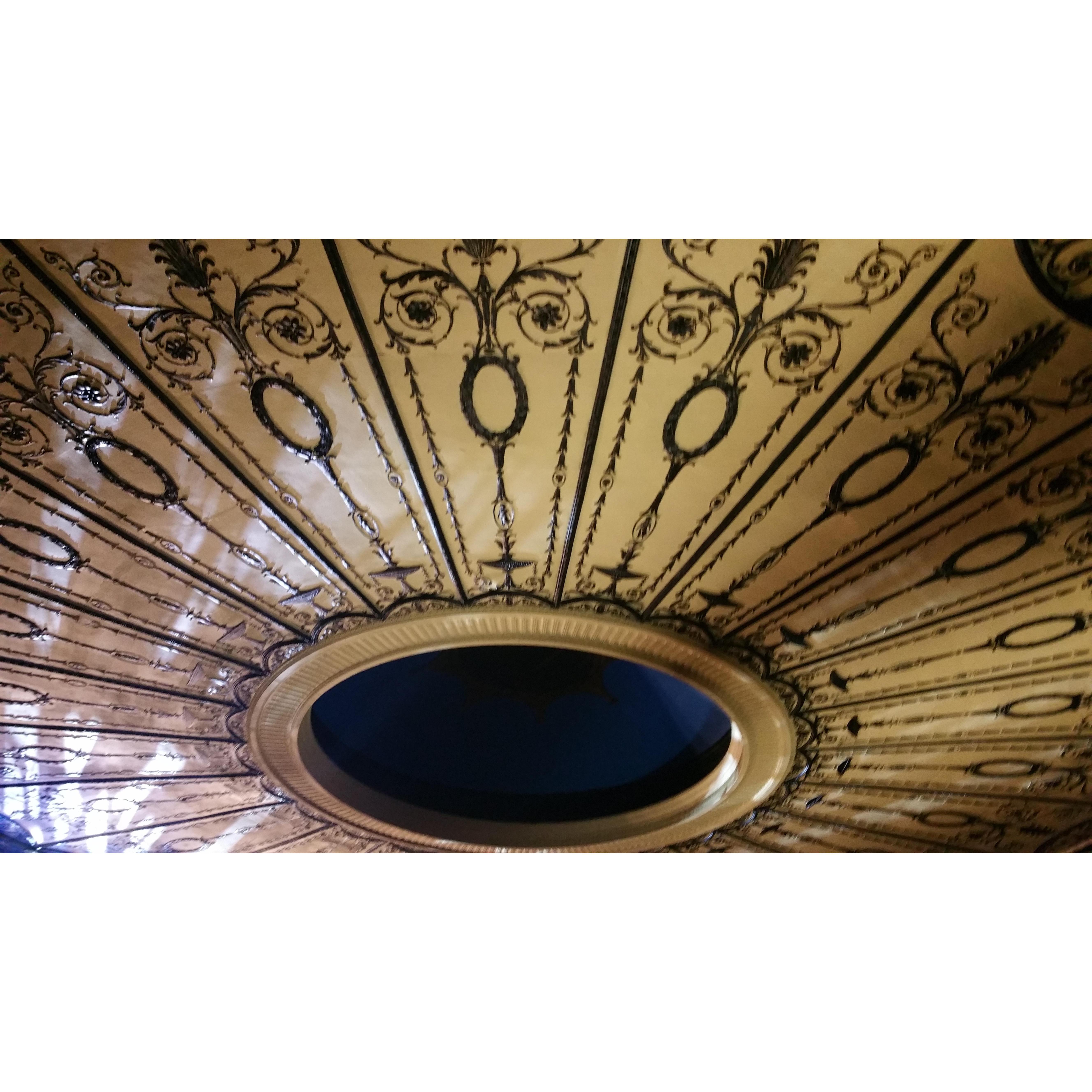 This is the only picture I have of our first date. We had a blast at The Rapids Theatre for the Billy Talent concert. People may be wondering what this is, it's the ceiling at The Rapids Theatre!!!