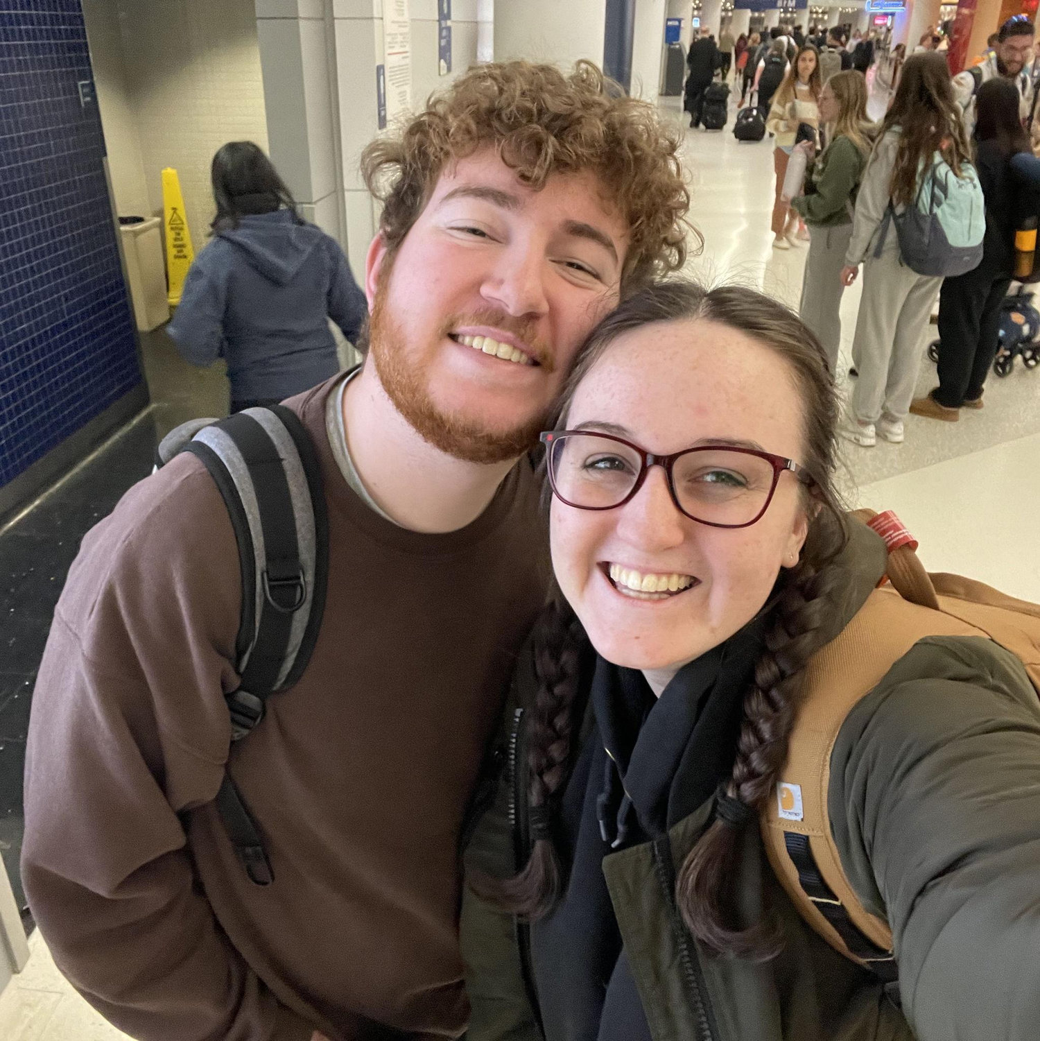 During spring break, Nathan traveled over 6000 miles to visit Anna's home country of Azerbaijan! This was his first time leaving the country and first time flying :) -- March 2025