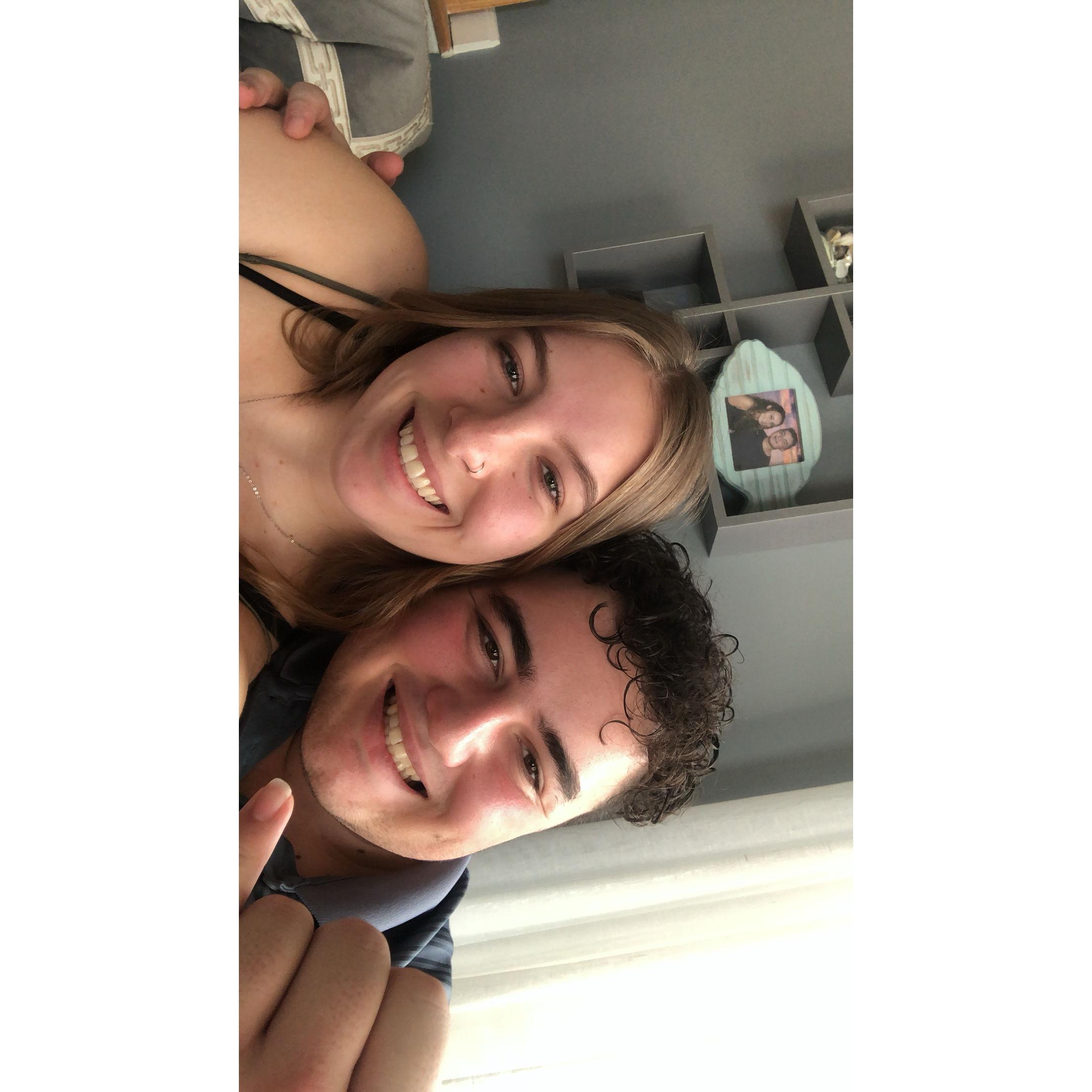 Our first Thanksgiving together in 2020!