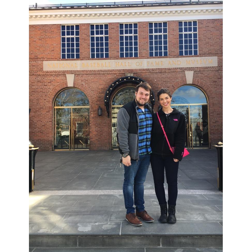 National Baseball Hall of Fame & Museum, Cooperstown, NY. (April, 2017)