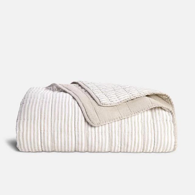 Washed European Linen Quilt