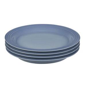 Vancouver Dinner Plates, Set of 4 - Chambray