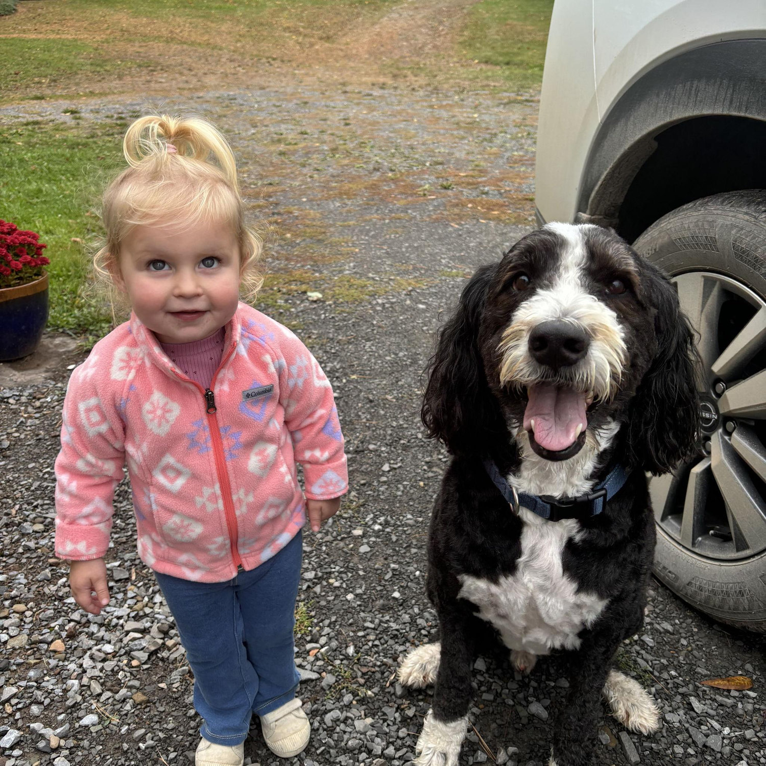 “We’re so excited to have a little sister!”