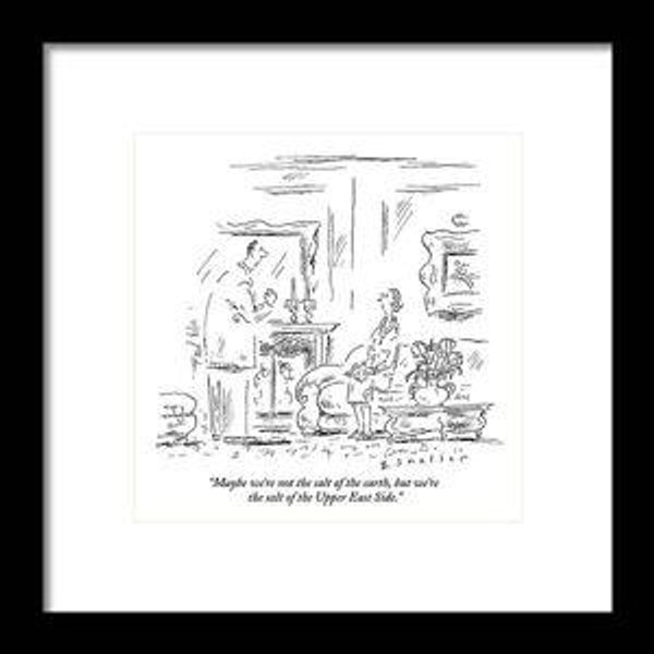 New Yorker Framed Print by Barbara Smaller