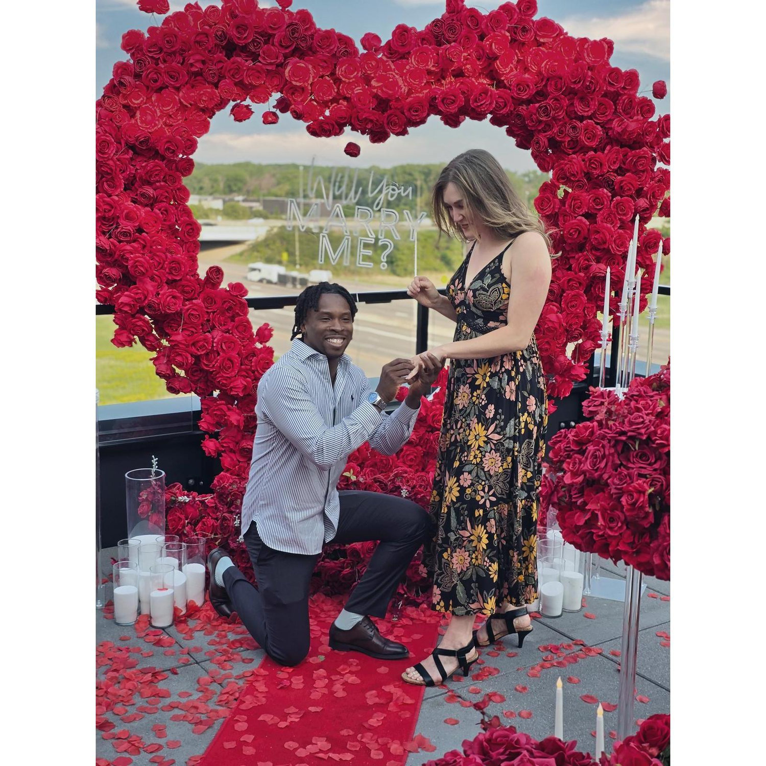 Dami proposed with the most elaborate surprise that Rachel has ever had in her life! One of the happiest days that we will never forget.