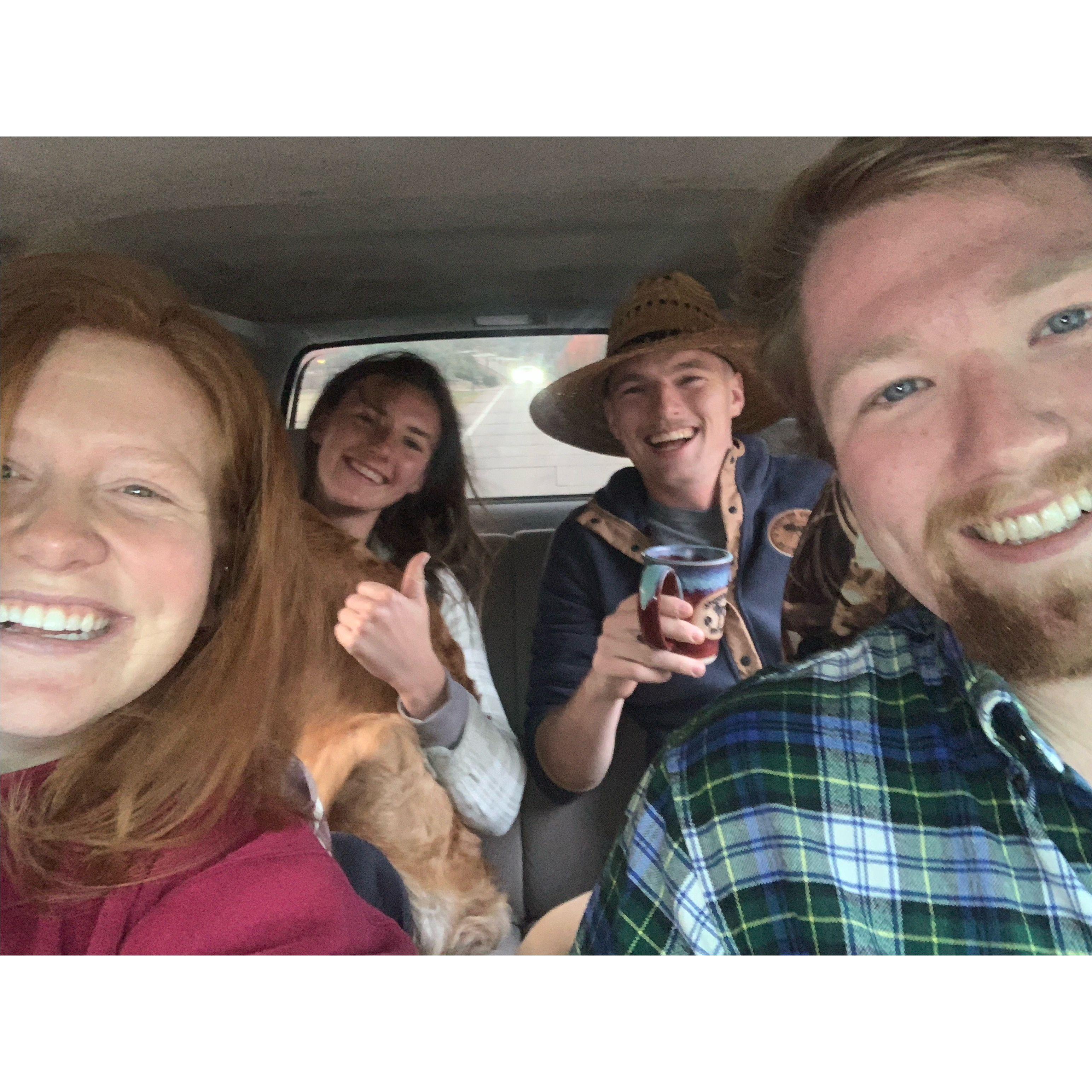 A few months later, Zac came to check things out in TN. In 2 short days we toured Nashville, Chattanooga, Knoxville, and made it to the Smokies!