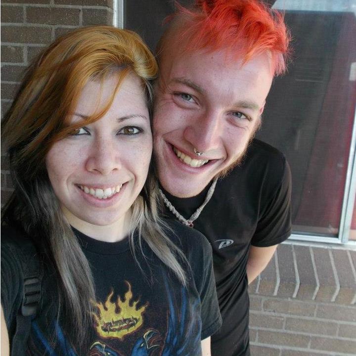 Our first picture together a few months before we started dating.