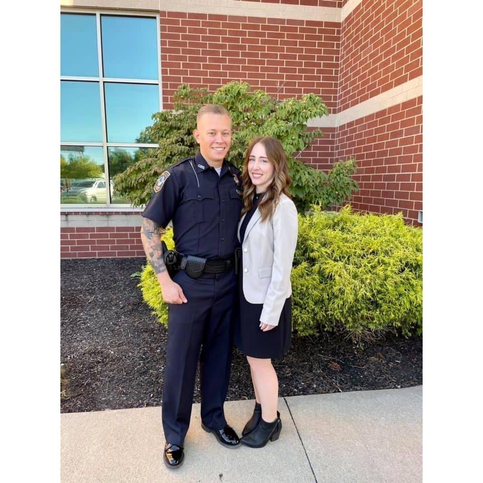 Blake’s Police Academy graduation and pinning ceremony