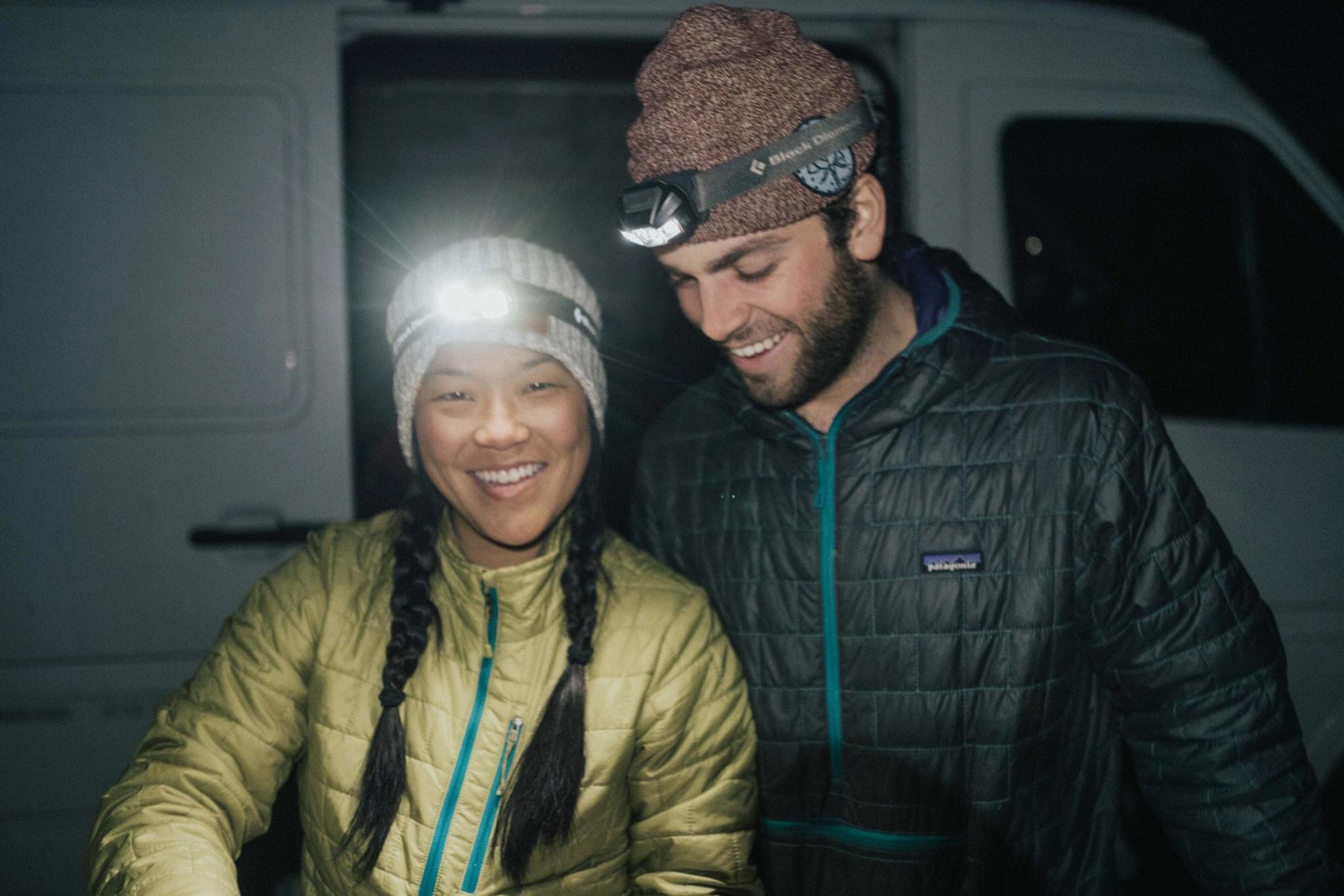 Cooking dinner in Joshua Tree National Park CA