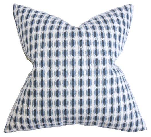 One Kings Lane - Dots Pillow, Indigo