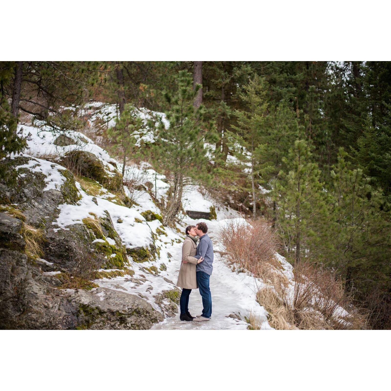 Distance smooch.