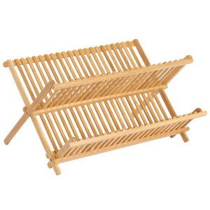 Bamboo dish drying rack
