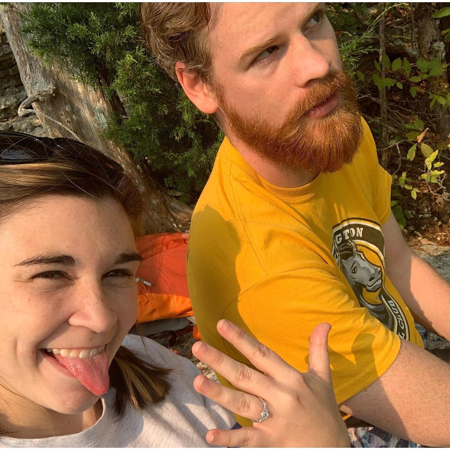 The Engagement at the Pinnacles in Berea, KY