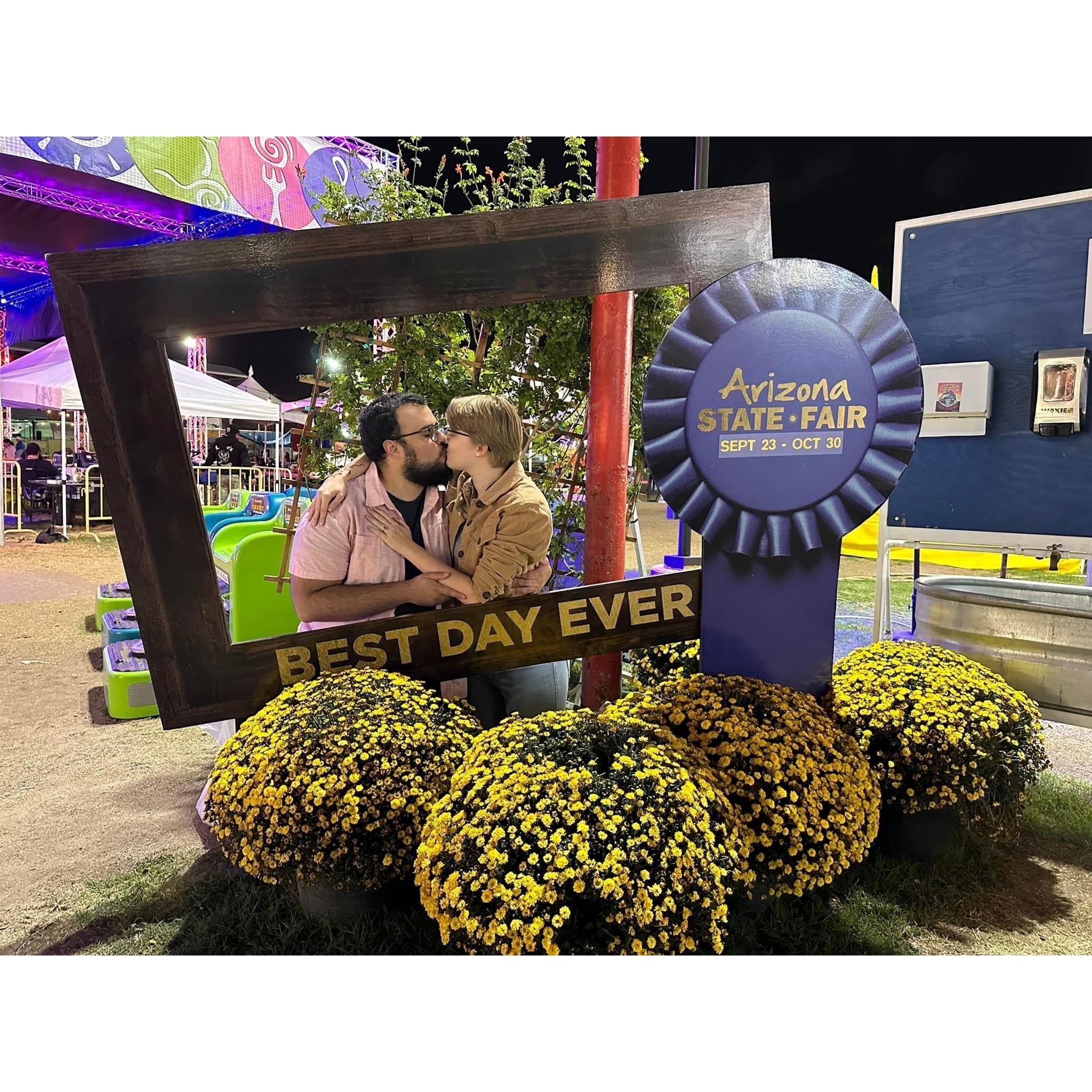 The night he proposed