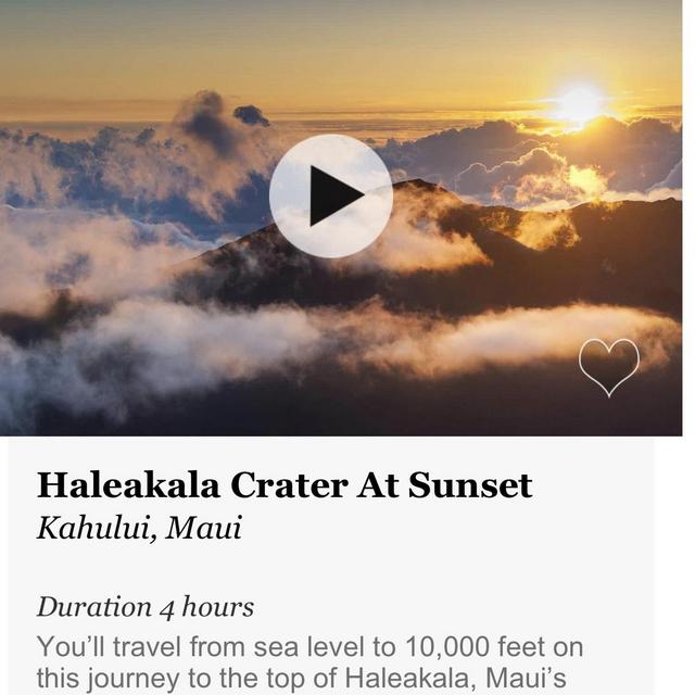 Volcano at sunset