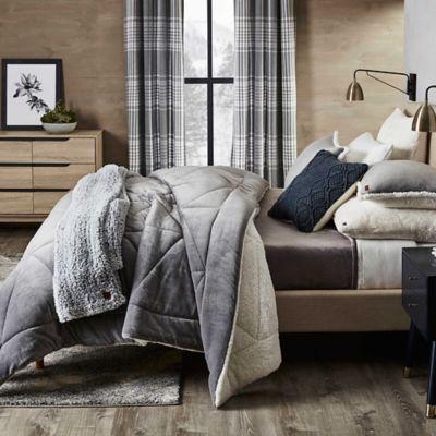 UGG AVERY COMFORTER SET MOLE FULL/QUEEN