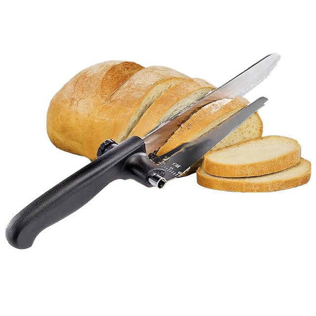 accuStation Bread Slicer for Homemade Bread, Sourdough Baking Supplies, Cake Knife, Sour Dough tools, Lame, Scoring Tool, Serrated Knives, Accessories for Sourdough Rounds, Adjustable Slicing Guide.