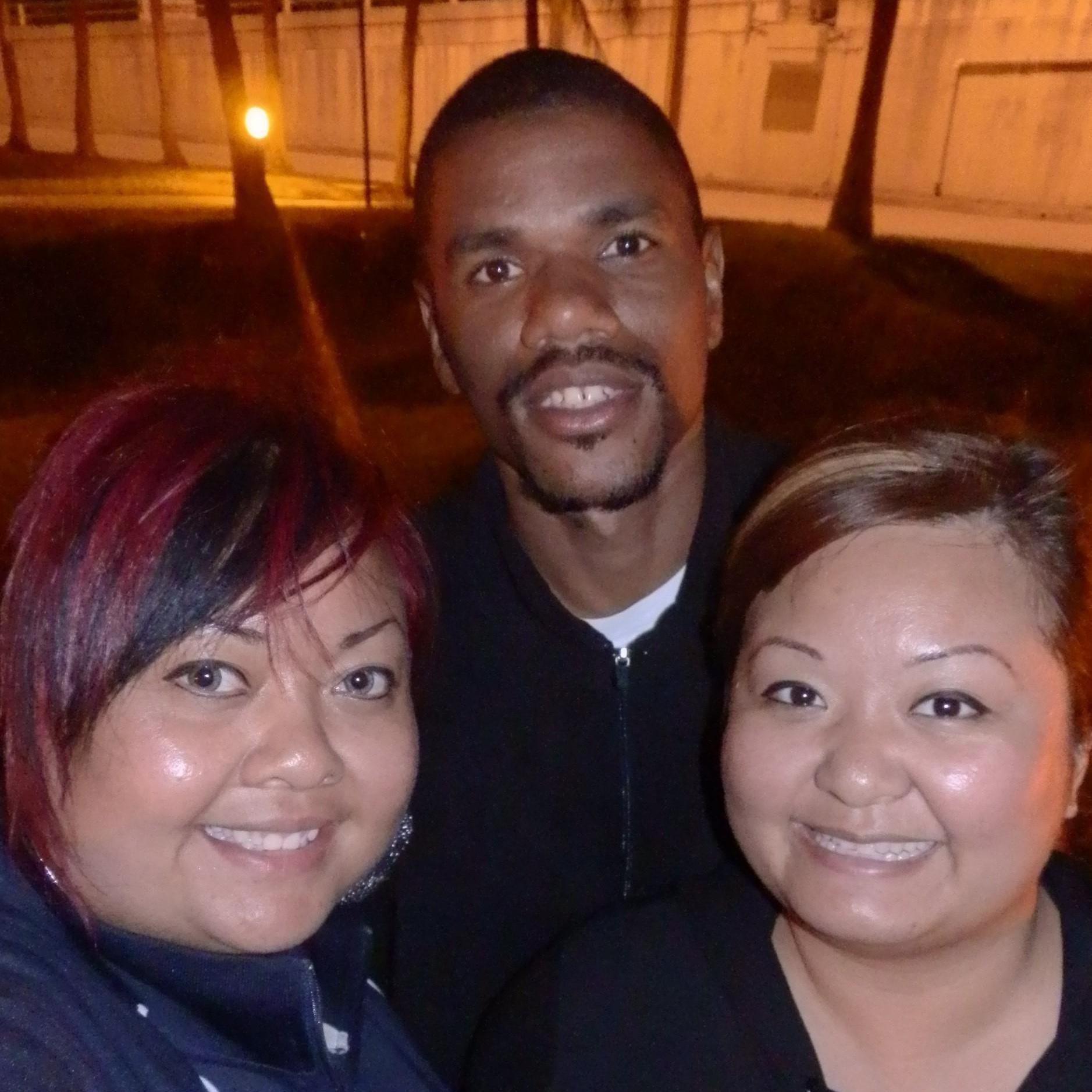 A night out in Miami with my sister Mari in 2012