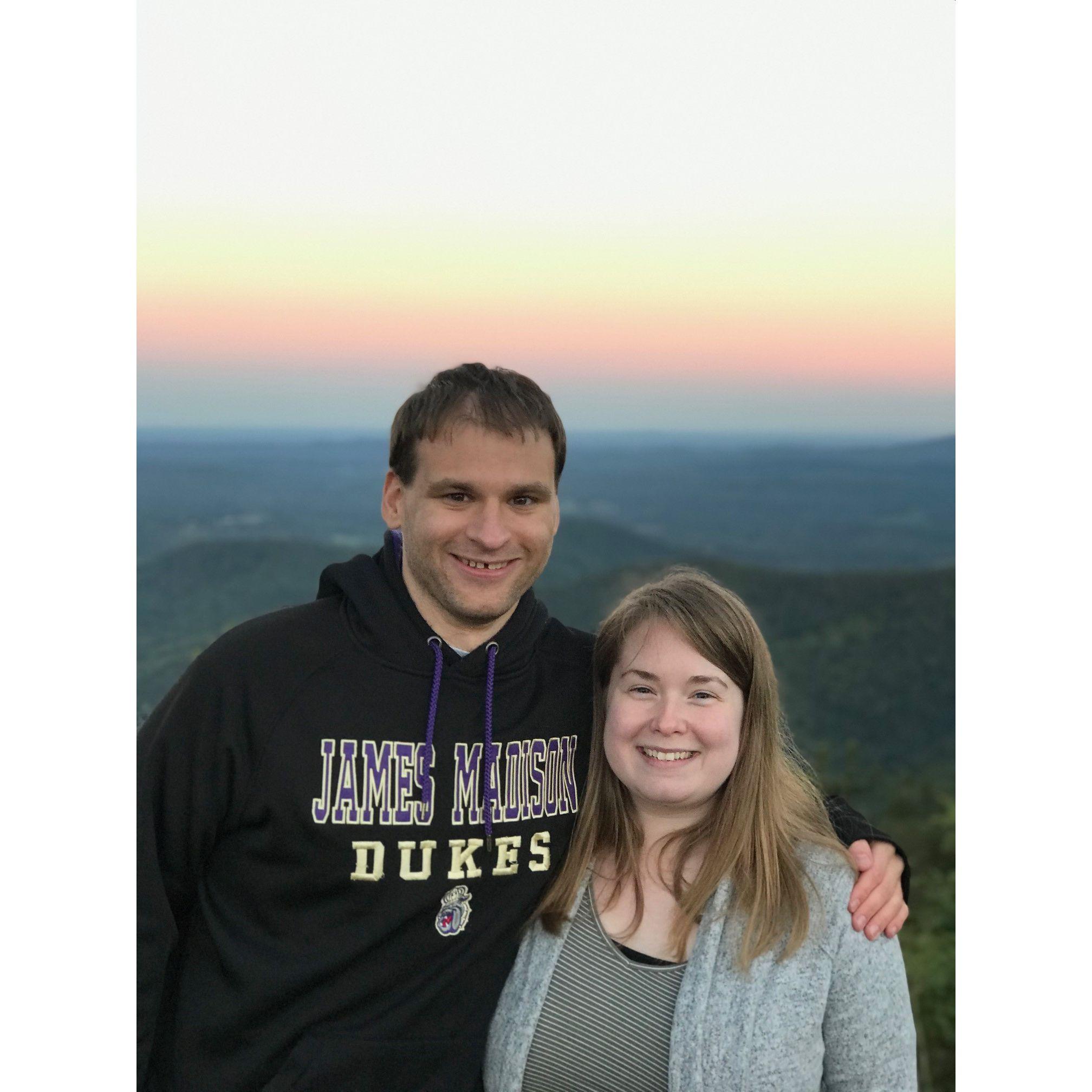 This is the day Kris officially asked me to be his girlfriend! We were on a day trip to the Parkway. As if that's not enough pressure, he met my parents for the first time that night as well!