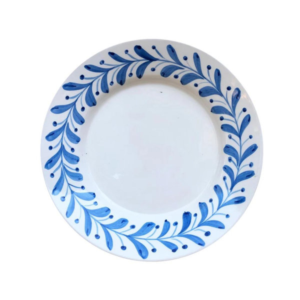 Anna Dessert Plate - Blue
