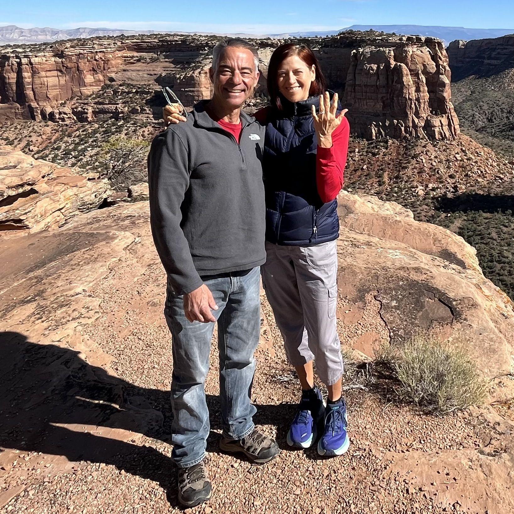 The day of our engagement!