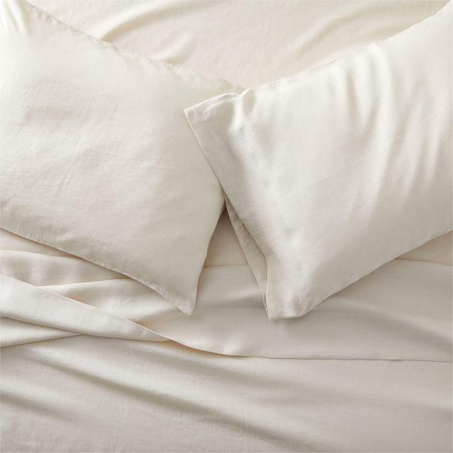 Pure Linen Natural Queen Sheet Set