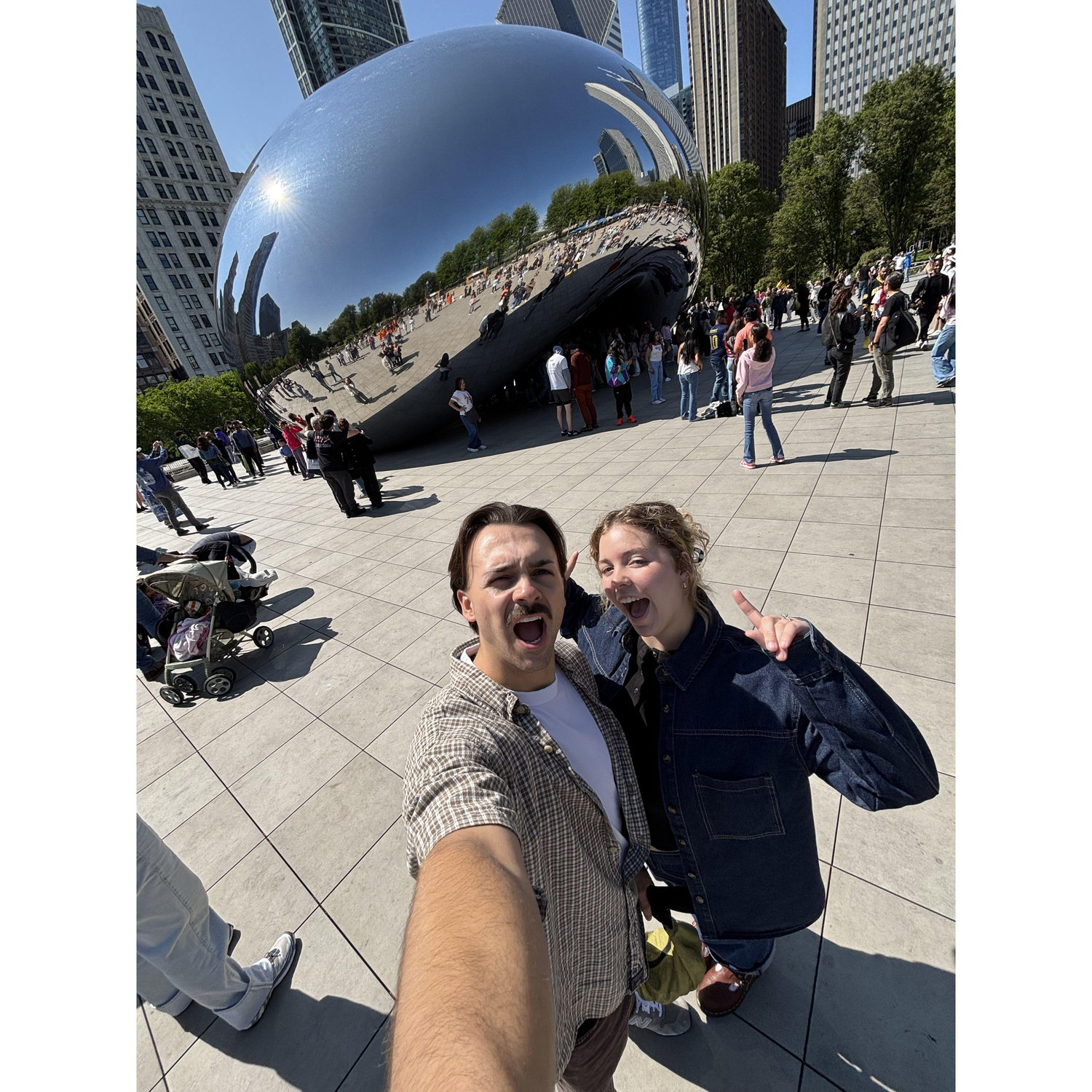 Chicago! We love traveling