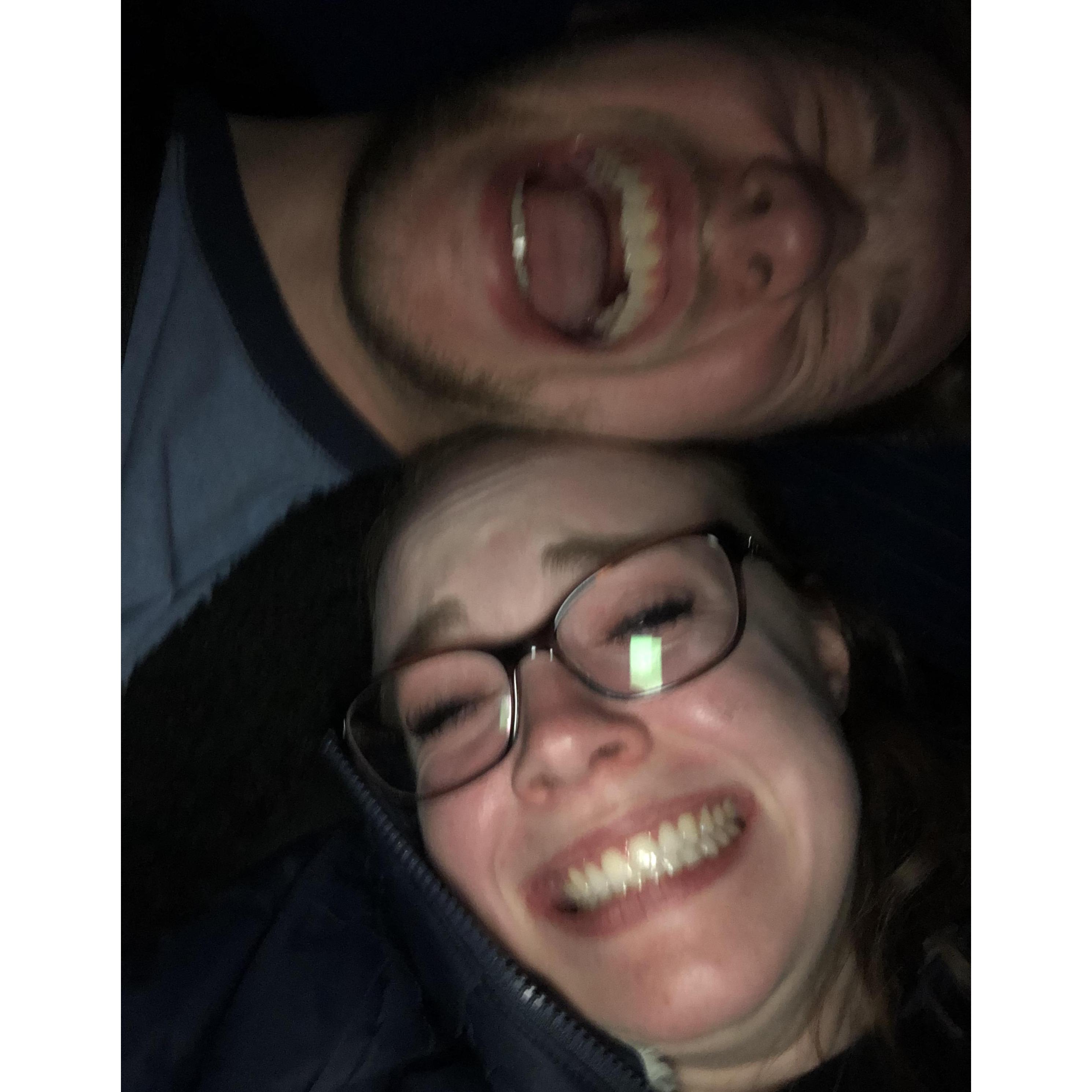 Camera Flash is Rough!
