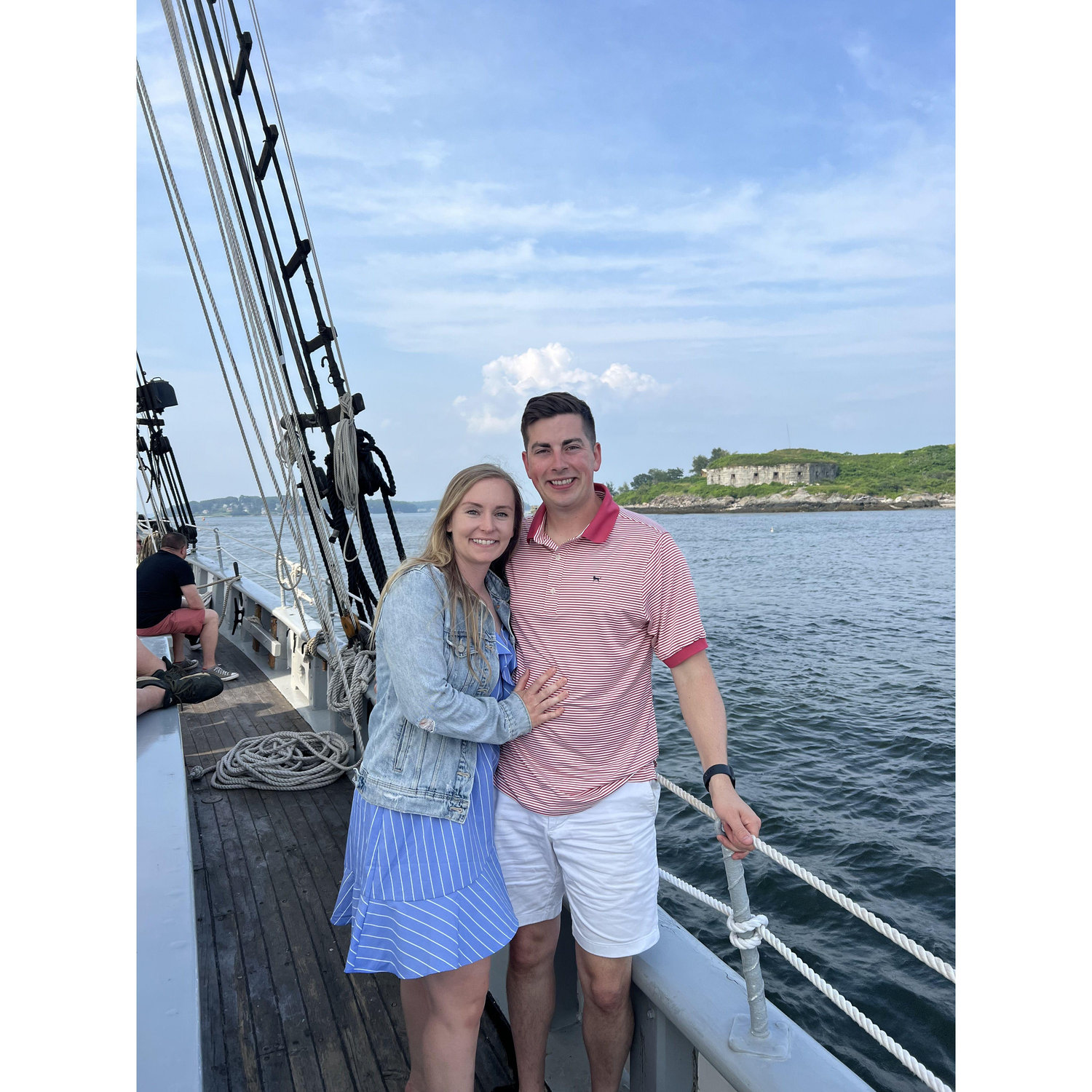 Sailboat tour in Portland, Maine