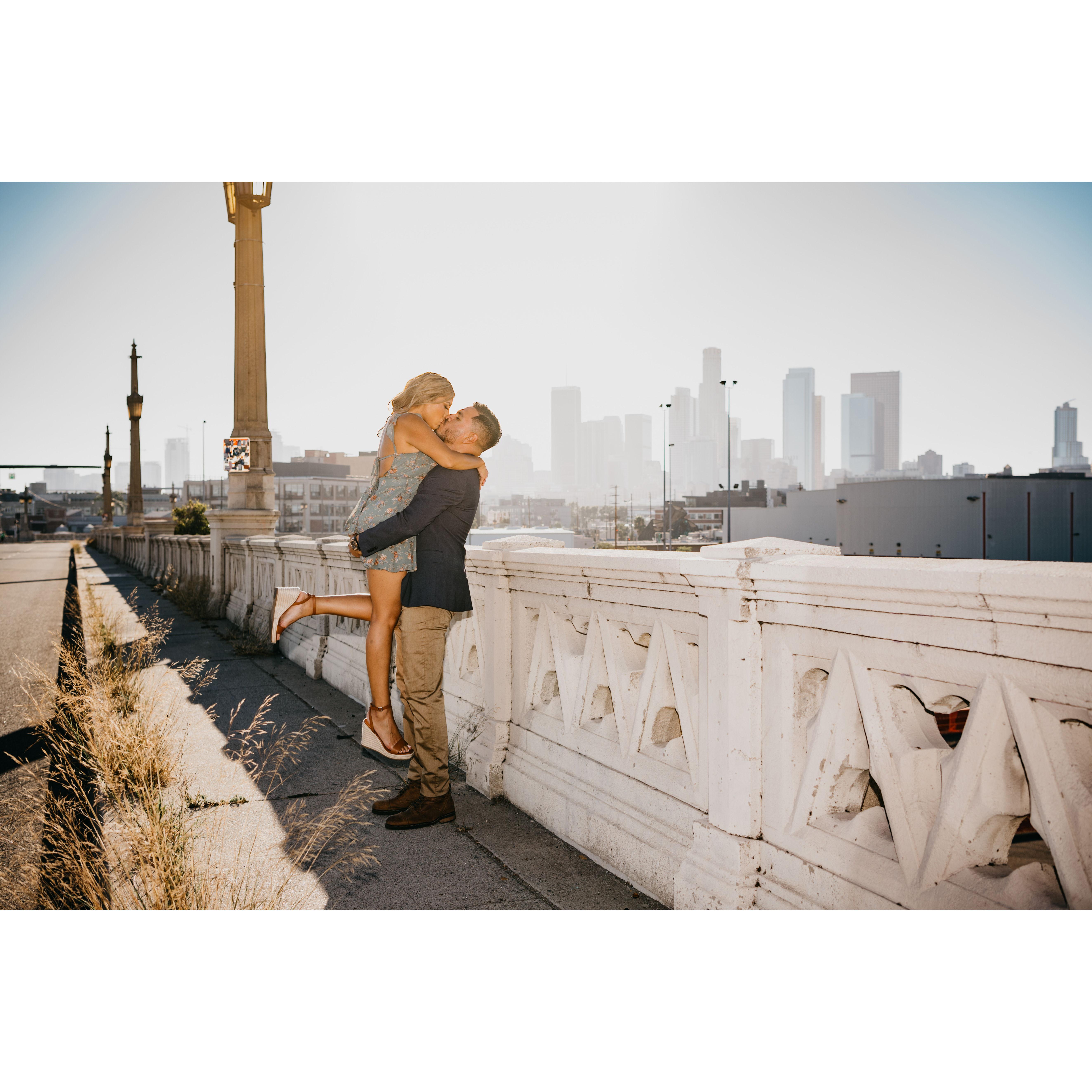 We found love in the city of angels 
