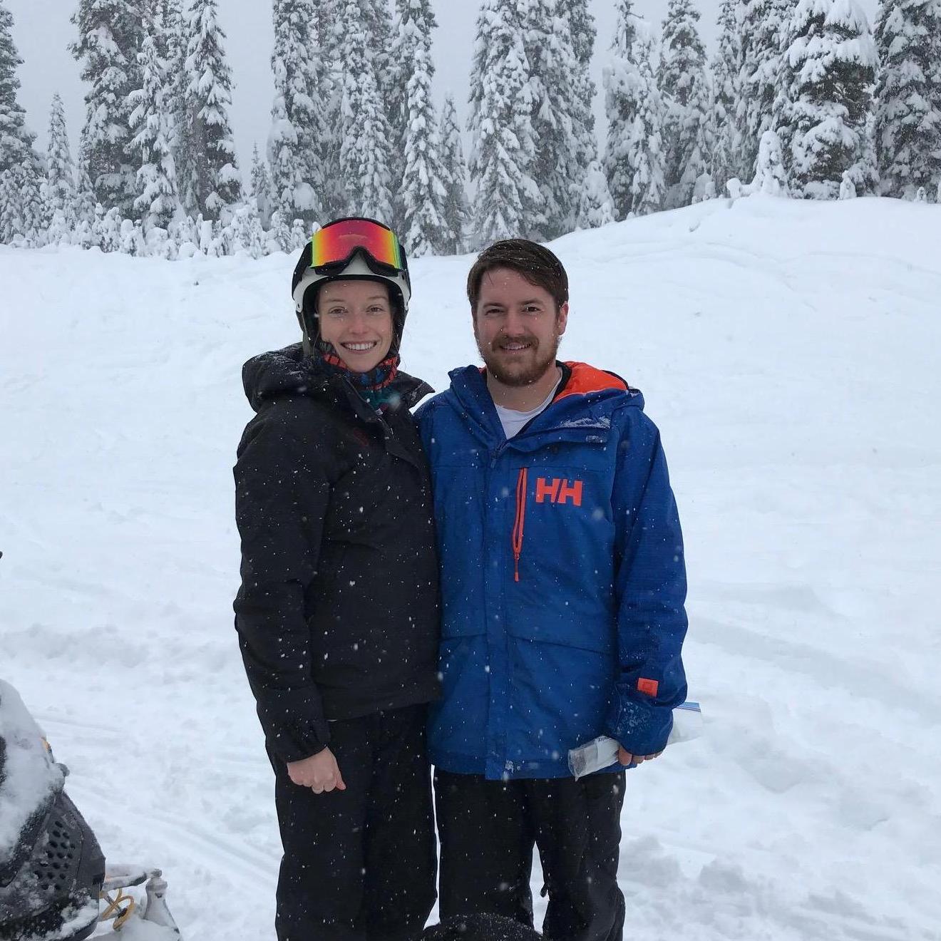 Snowmobiling in the Cascades. 2019.
