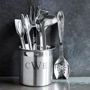 All-Clad Cook Serve Stainless-Steel Tools, Set of 6