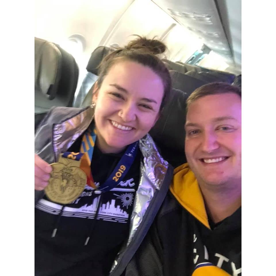 Sam runs the NYC 2019 Marathon!