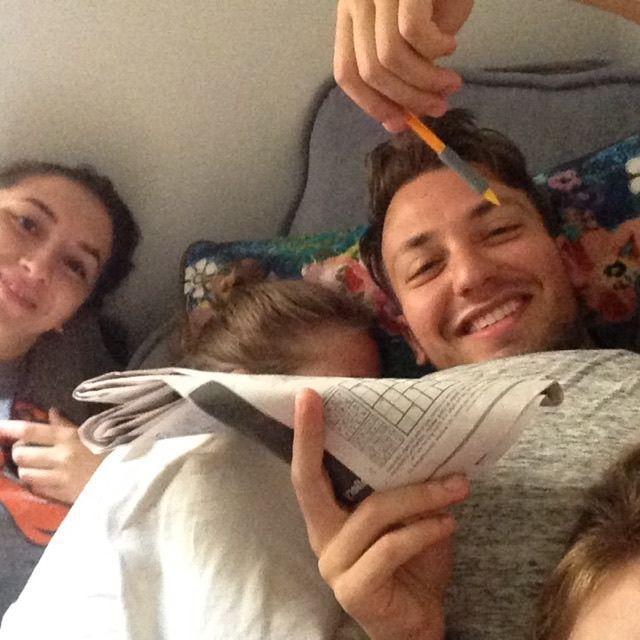 The only pic of us the first weekend we met - hangin with Vic and Rhaia!