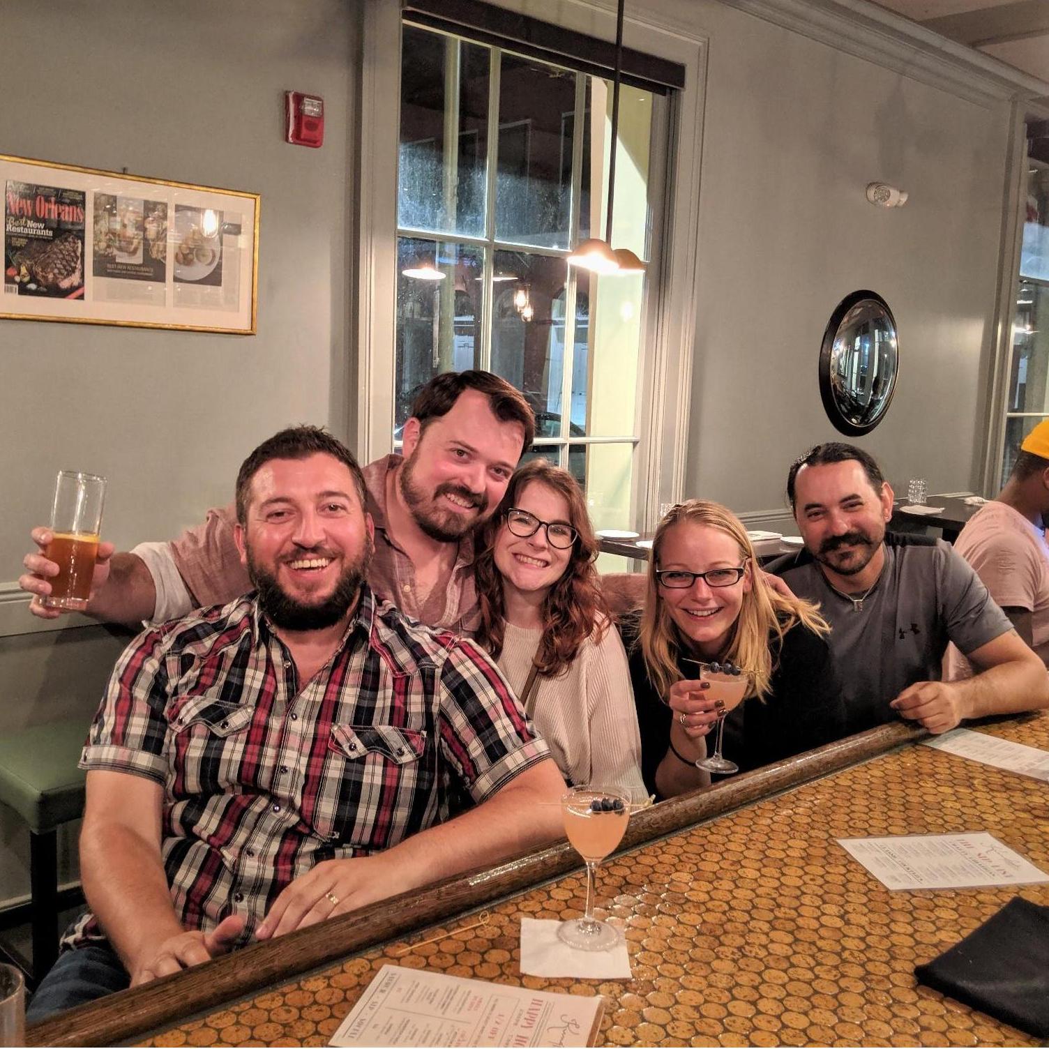 New Orleans with the Norwegians.