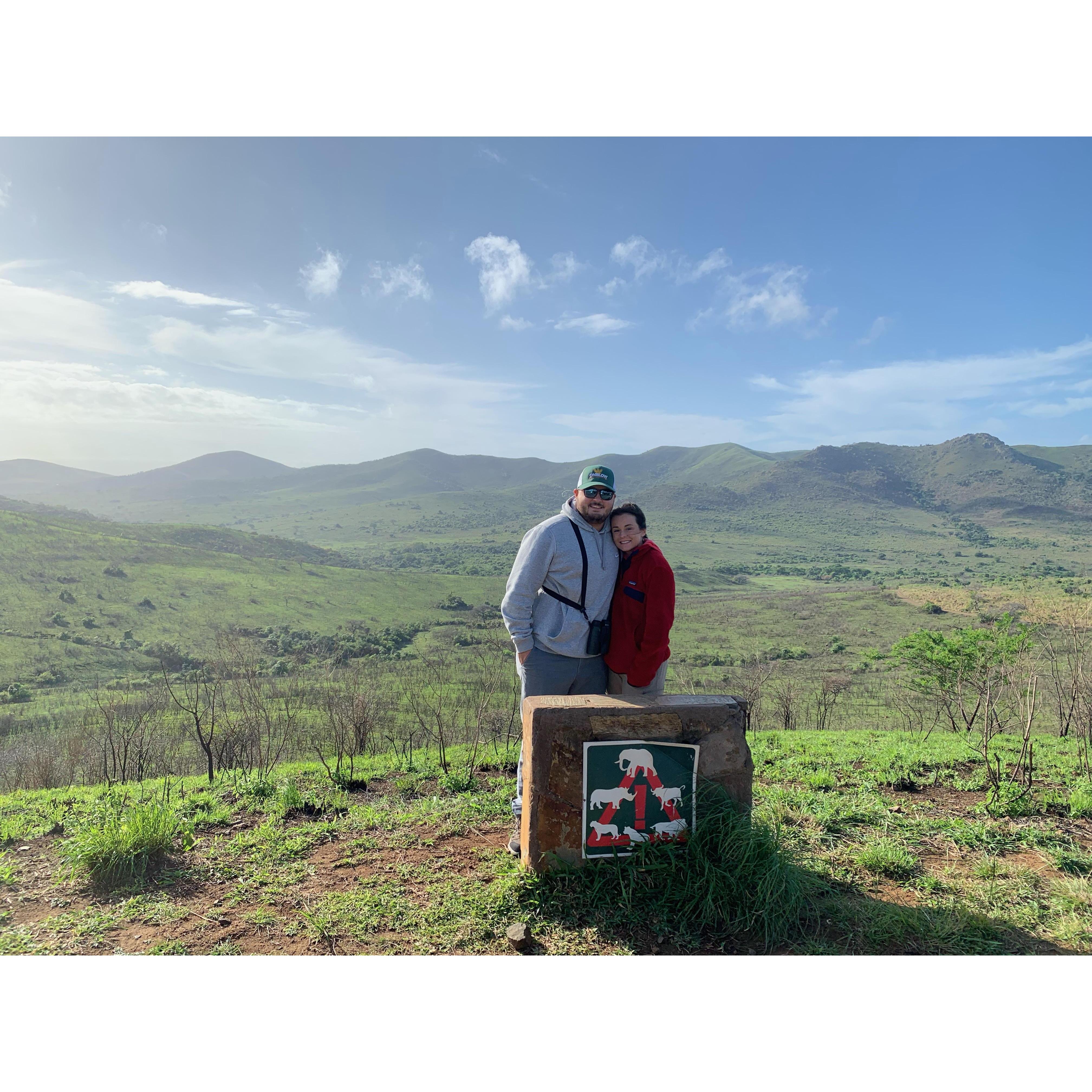 Vacation to South Africa.