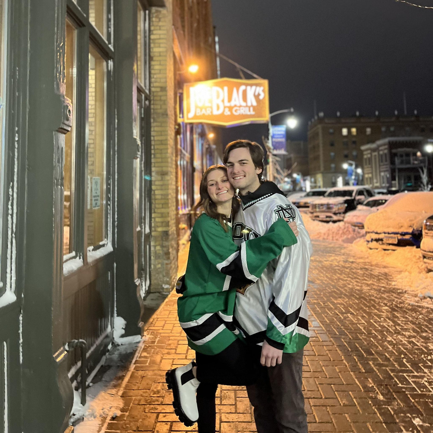 12/9/2023: Our trip back to UND where we first met