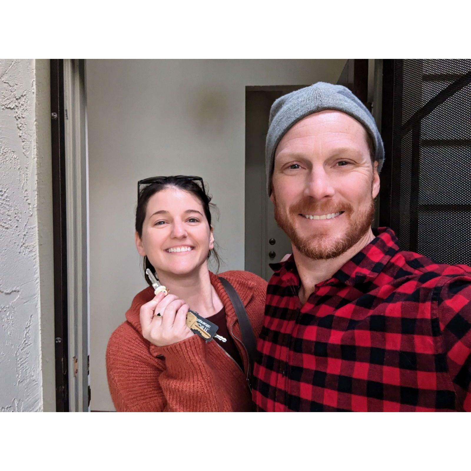 In May 2024, Lynsi & Will moved in together. This is day one of being live in partners!