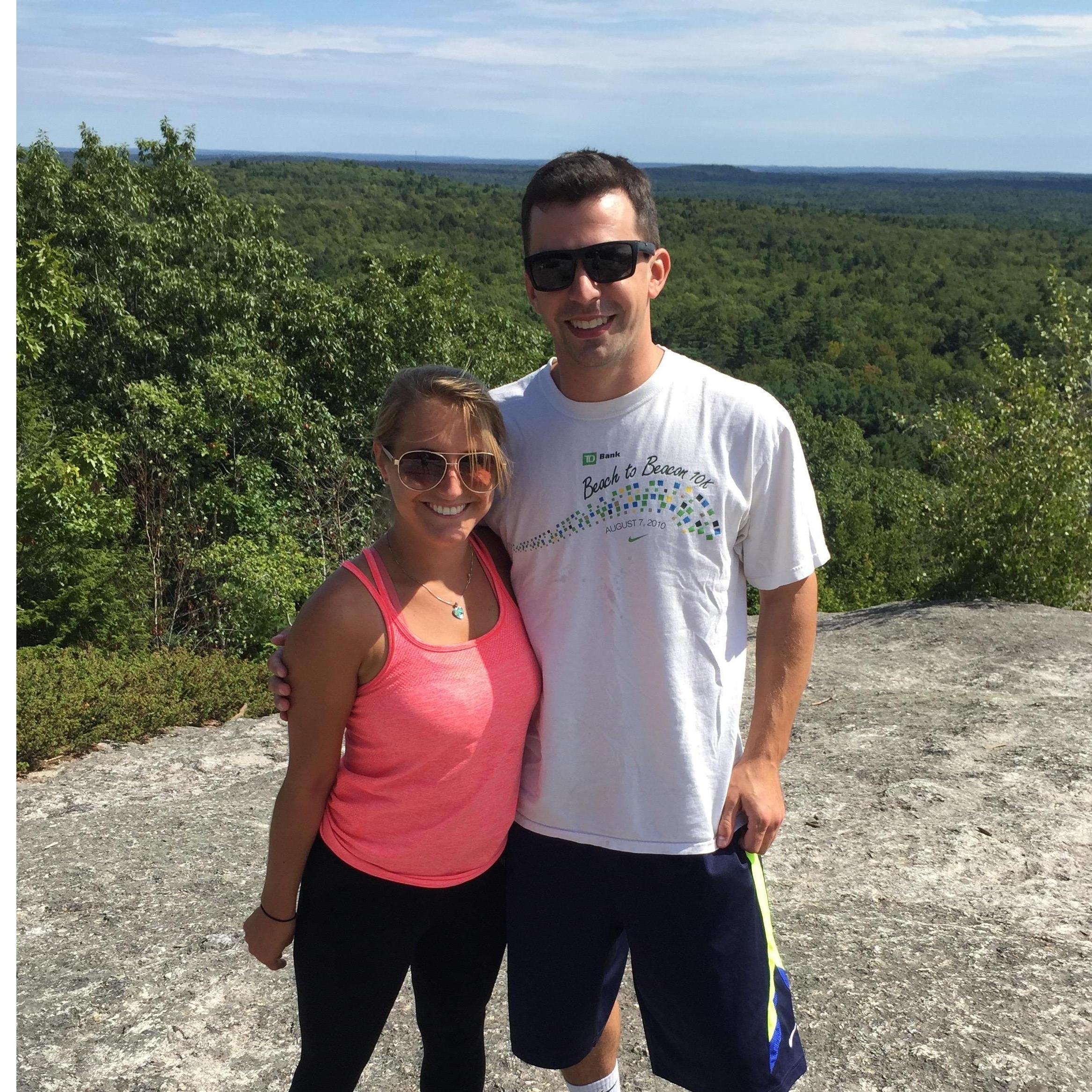 Our first trip to Bradbury Mountain