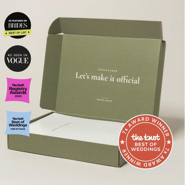 NewlyNamed Box | Personalized Name Change Kit