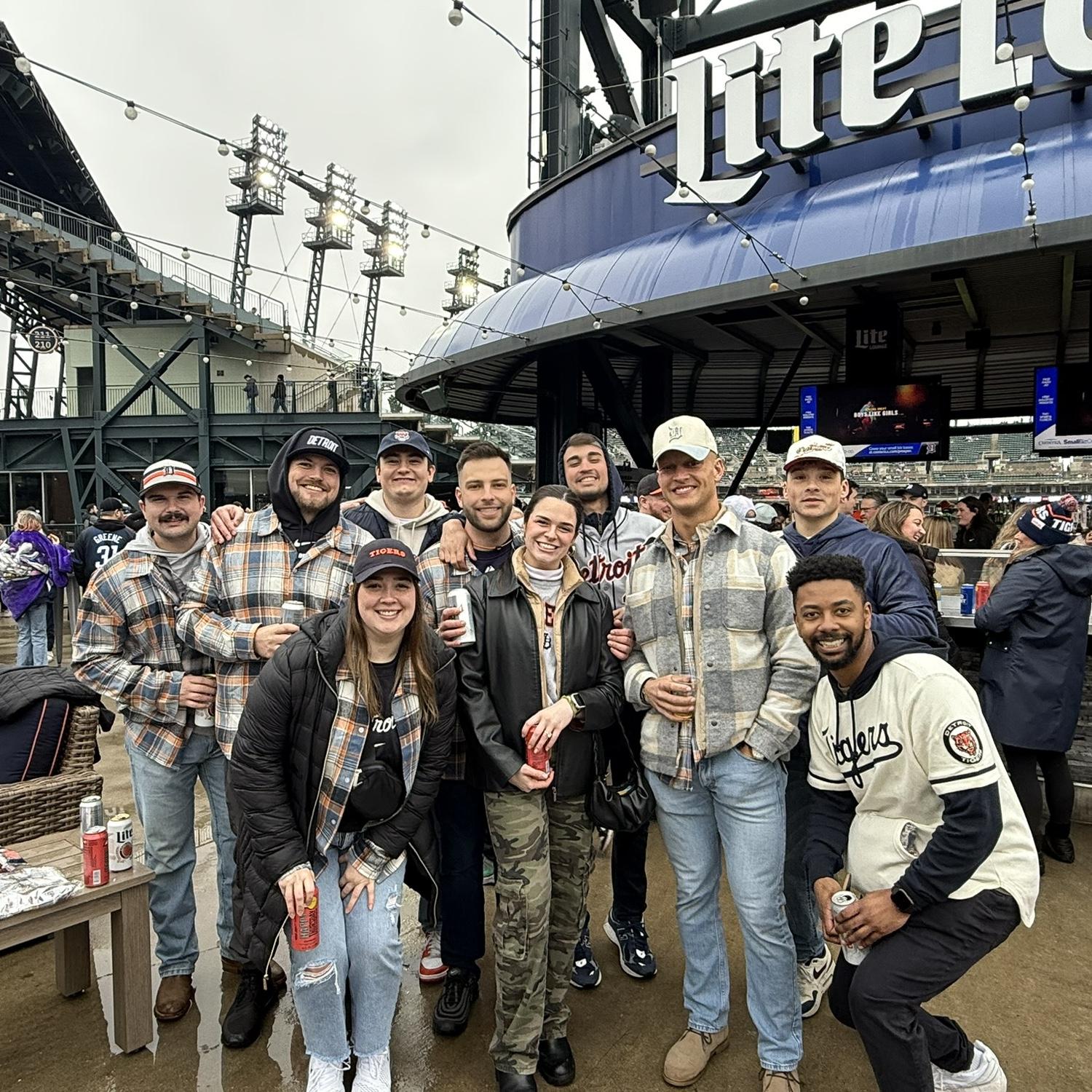 Friends! Tigers Game!