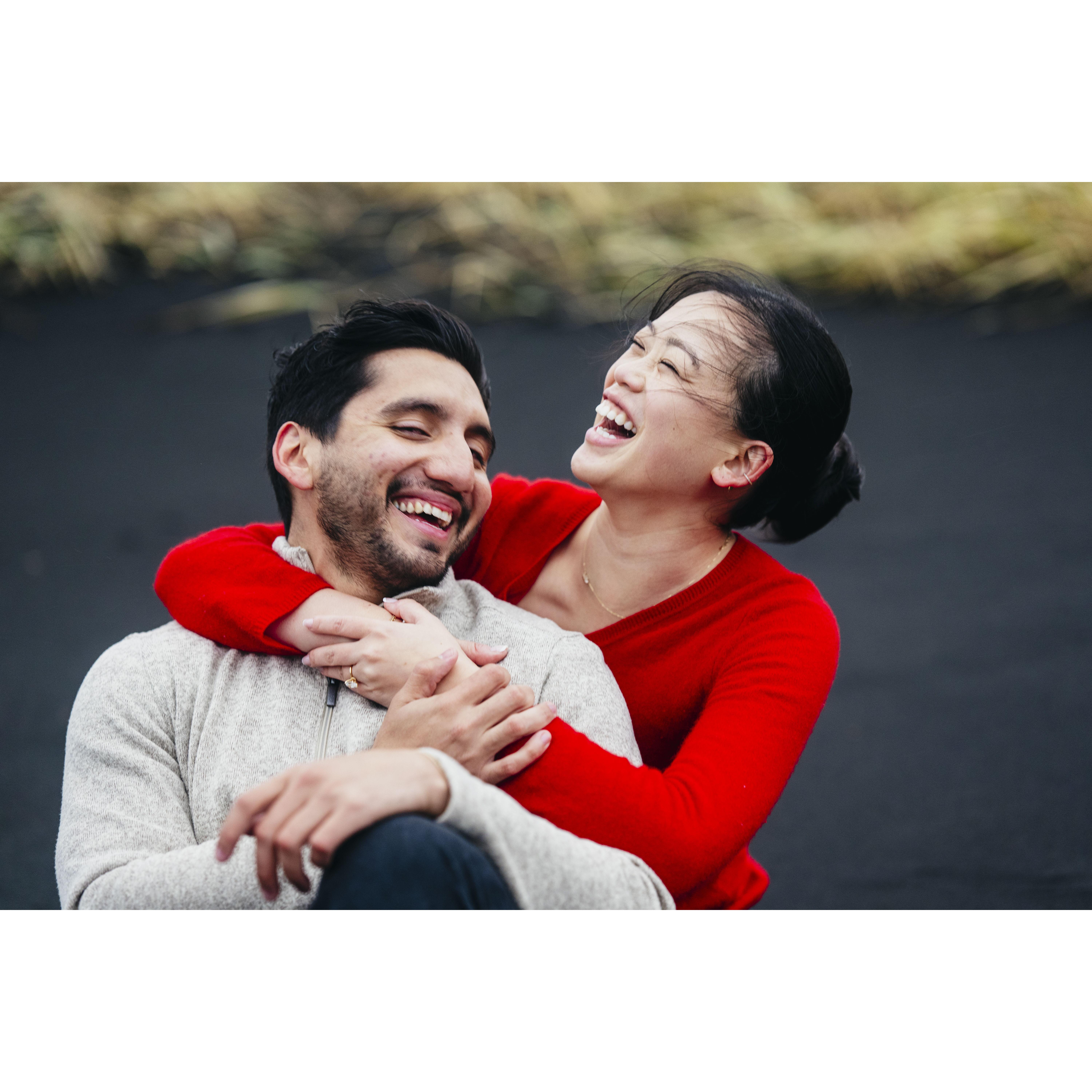 Our engagement photos in Iceland.