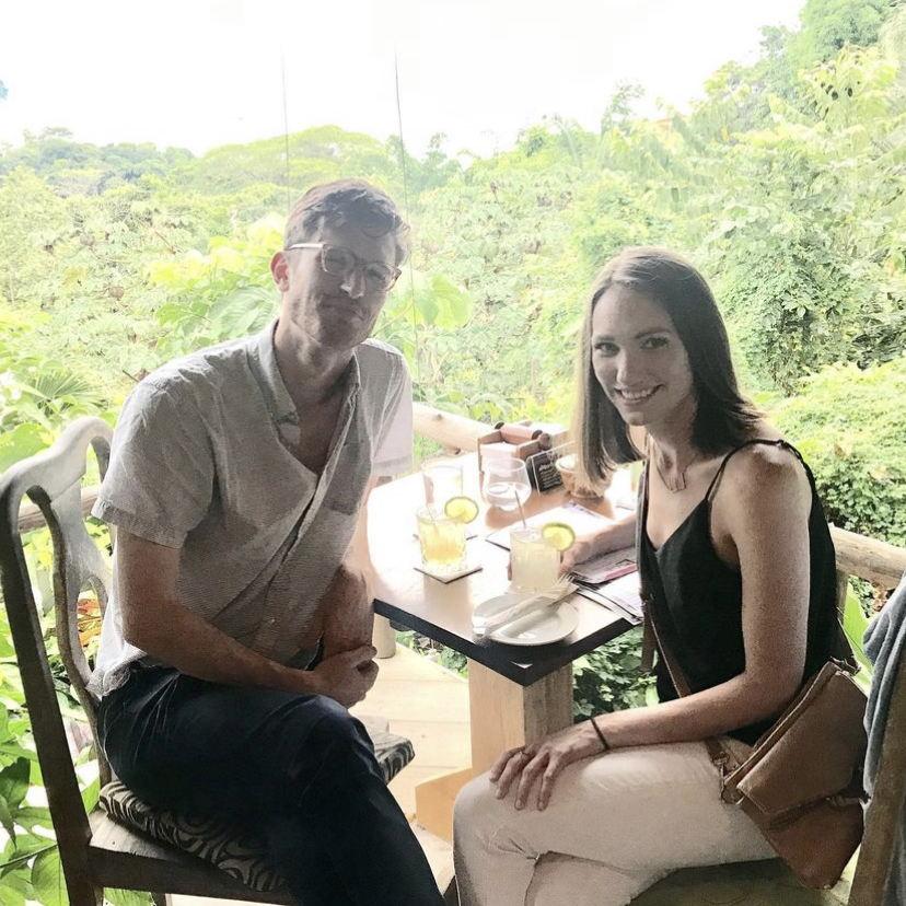 Austin came to Costa Rica to visit Emily during one of her summers leading Spanish immersion programs for teachers.
