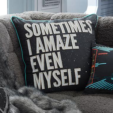 Star Wars™ Han Solo™ Quote Pillow Cover