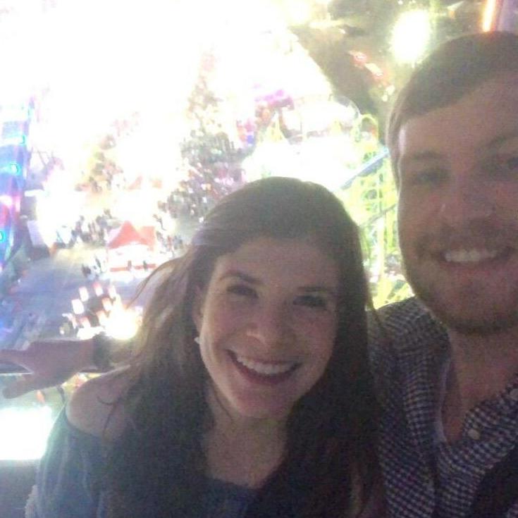 While Luke was in graduate school at Clemson, Adrianna was busy working in Houston. Here is Luke's first (but definitely not last!) time at the Houston Rodeo in March 2018.