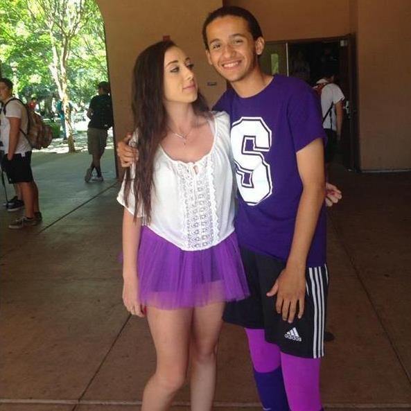 Sequoia pride.. High school sweethearts <3