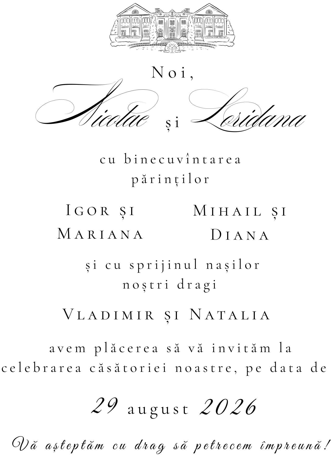 The Wedding Website of Loridana Roman and Nicolae Ciobanu