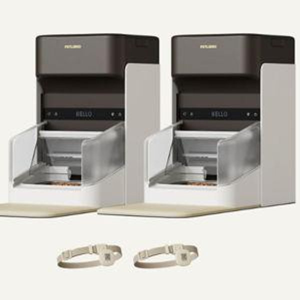 2 Pack Petlibro RFID Smart Feeder